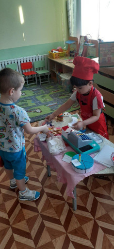 Сюжетно- ролевая игра "Магазин Сюжетно- ролевая игра "Магазин.